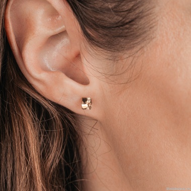 Пусеты Fiore Luna,  Champagne, SWE2127/1 CH G Пусеты Fiore Luna,  Champagne, SWE2127/1 CH G
